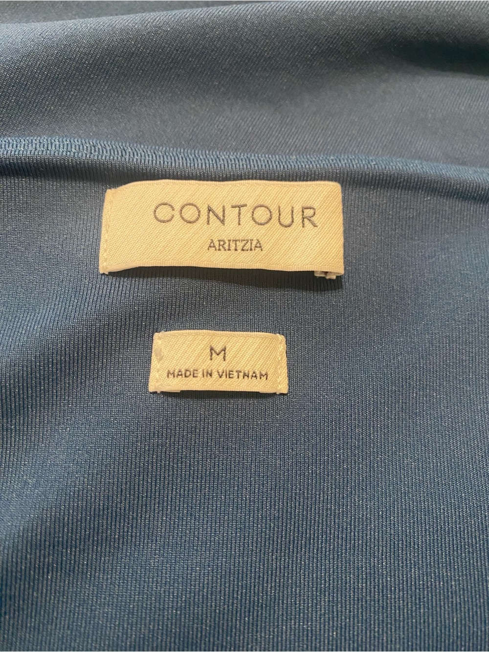 Aritzia Babaton Contour Squareneck Longsleeve Mini Tourmaline Teal Size M - Picture 12 of 14